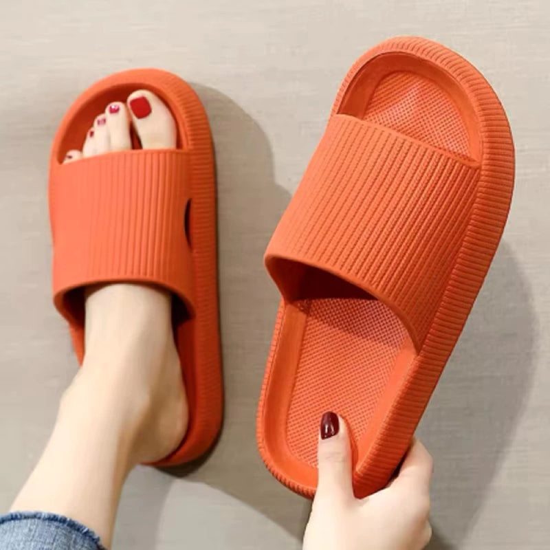 Chinelo Slide Nuvem Antiderrapante Evita Suor Feminino