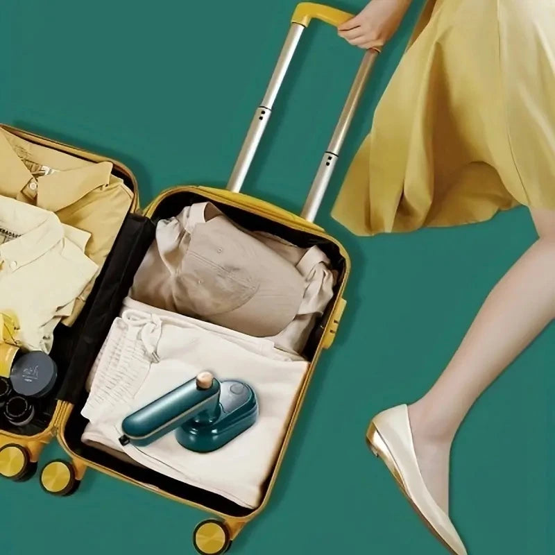 Mini Ferro De Passar Roupas Elétrico a Vapor Portátil