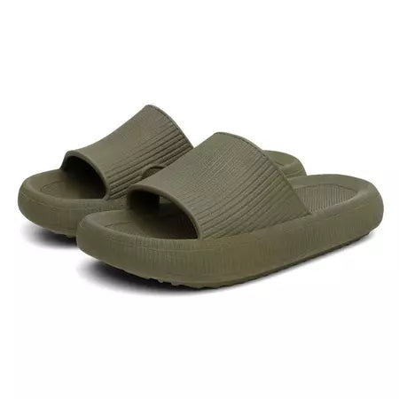 Chinelo Slide Nuvem Antiderrapante Evita Suor Feminino